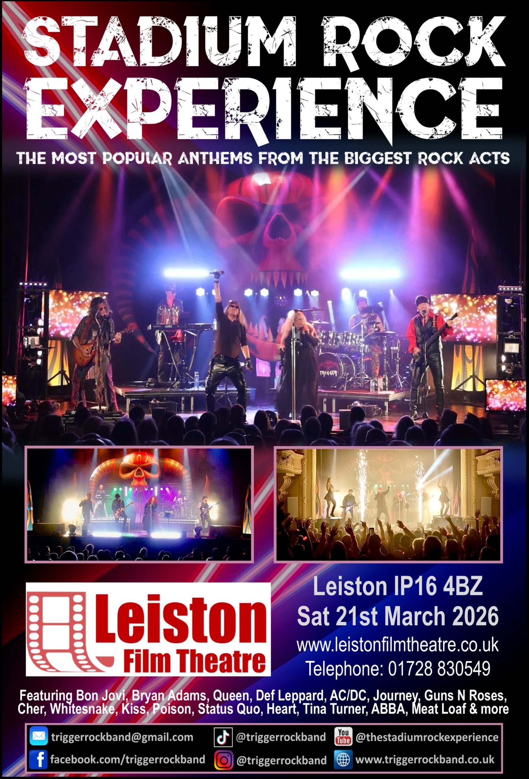 Stadium Rock Poster
